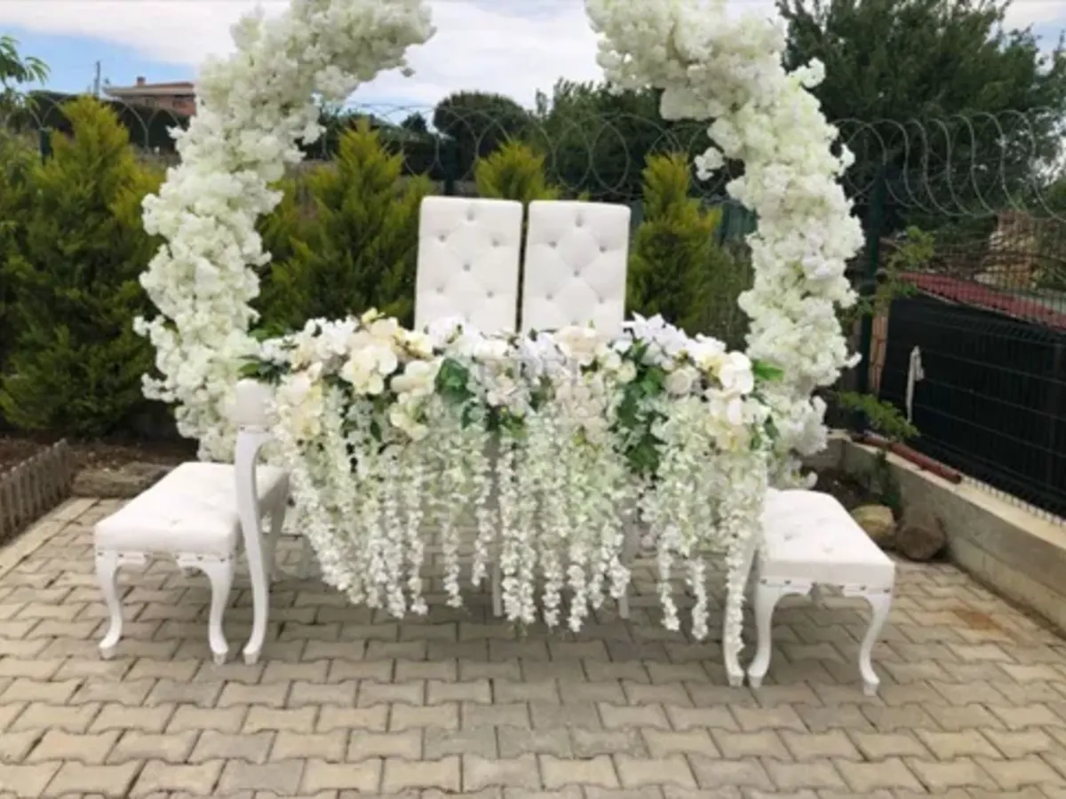 Nikah Masasi Susleme İstanbul - Reel Organizasyon gerçek kurulum görseli