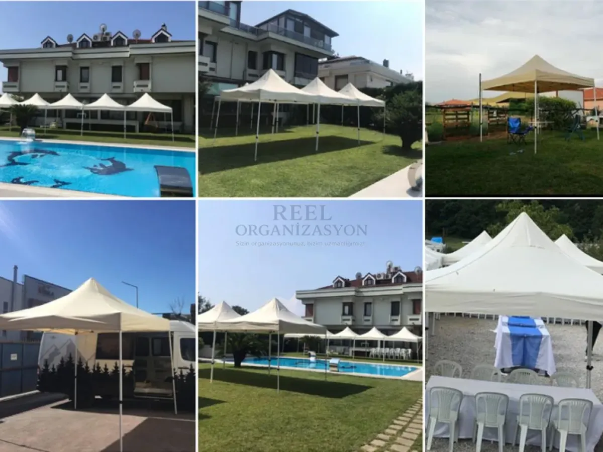 Organizasyon Masa Düzeni İstanbul - Reel Organizasyon gerçek kurulum görseli